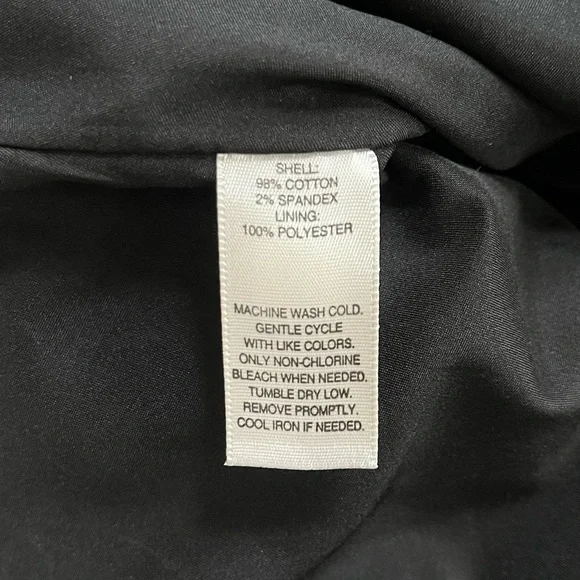 White House Black Market black/white polka dot skirt - Picture 6 of 6